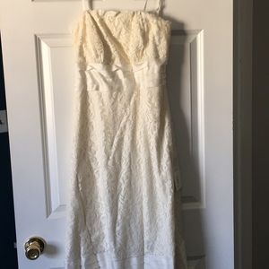 Satin and Lace dress.